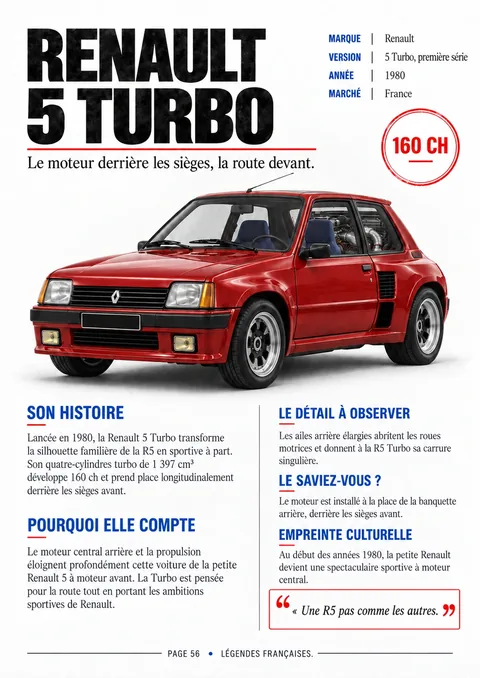 Page réelle : Renault 5 Turbo